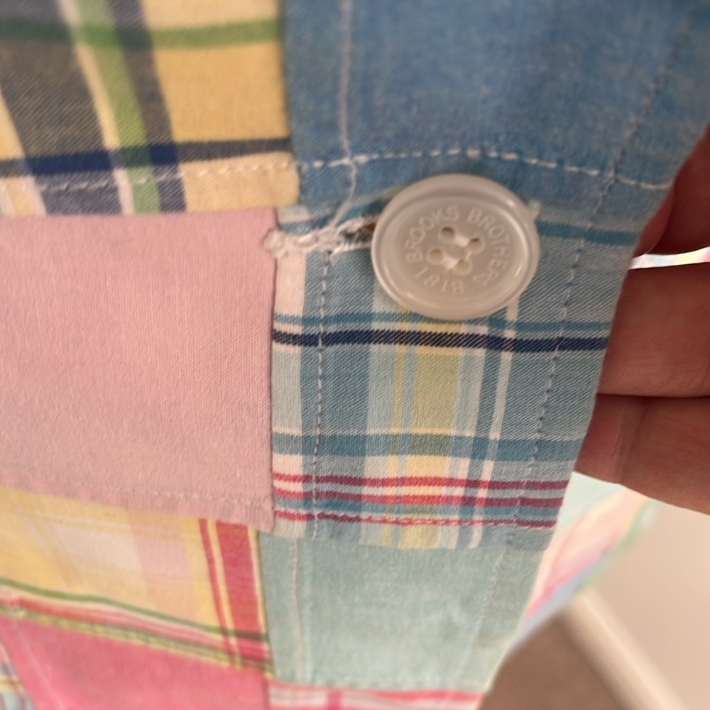 Brooks Brothers Vibrant Pink and Blue Blazer - Picture 9 of 11